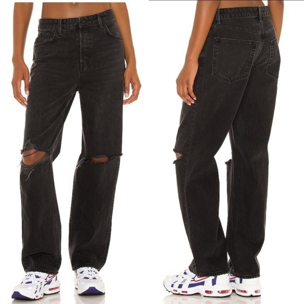 GRLFRND The Amanda Mid-rise Loose Boyfriend in Downtown Size 25 NWT